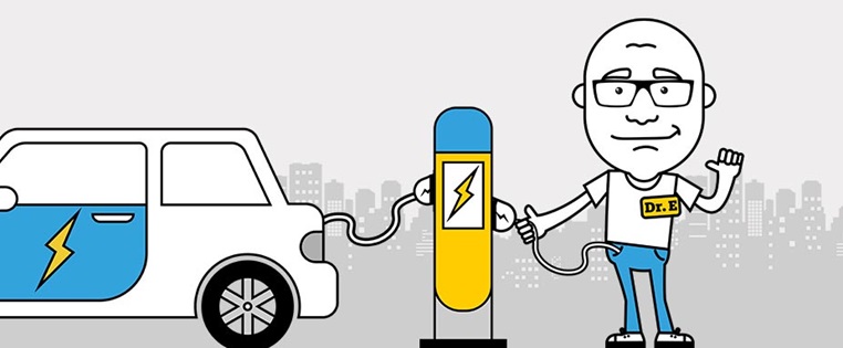 Dr. E - der virtuelle ADAC Experte in Sachen Elektromobilität