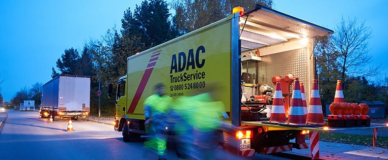 ADAC Truckservice Einsatz